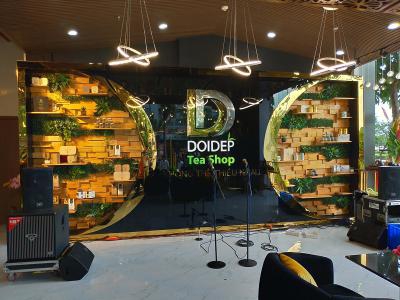 Thi Công Nội Thất Teashop Doidep Vinhomes Central Park - Sandals Group (Hình Thực Tế)