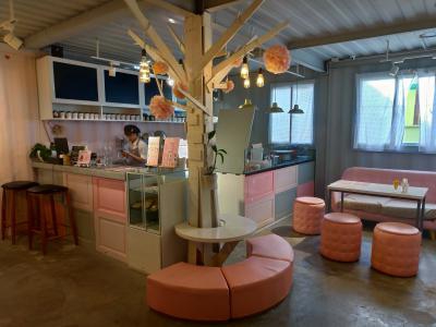 Thi Công Nội Thất Tiệm Bánh Crepe Cake - Quận 2 (Hình Thực Tế)