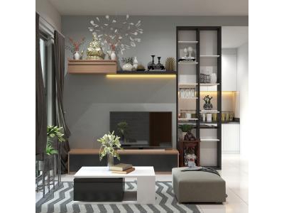 Thiết Kế Nội Thất Officetel Luxcity 50M2 - Quận 7