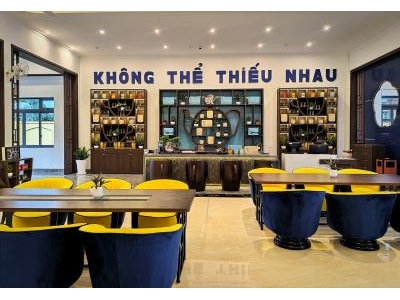 Thi Công Showroom Trà Doidep Tại Nhà Máy Chè 19/5 - Công Ty Cổ Phần Sandals